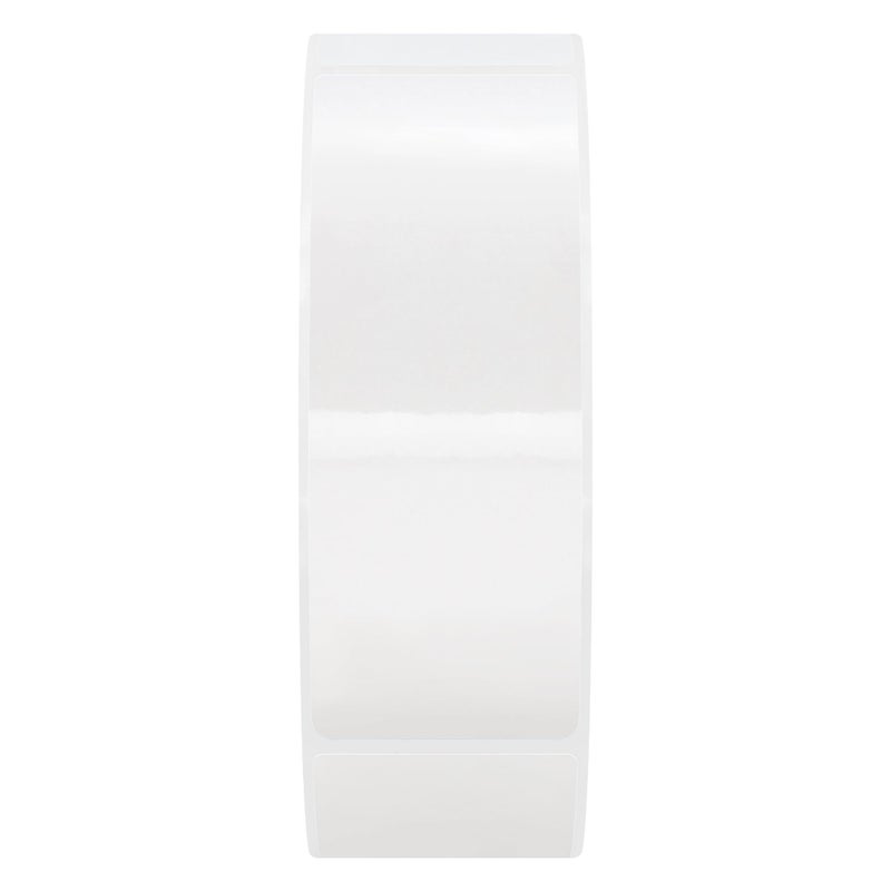 Hybsk 1x3 inch Rectangle Square Crystal Clear Retail Package Seals Circle Wafer Stickers/Transparent Labels (1x3 inch) - Image 3